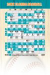 Magnetic Business Card Real Estate Baseball Schedules  |Realtor Tools